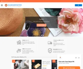 Casedepotph.com(Stylish) Screenshot