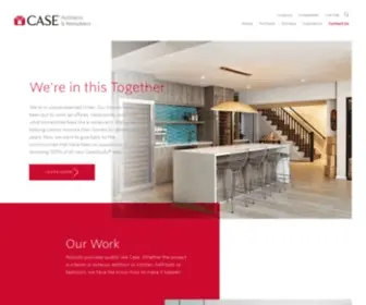 Casedesign.com(Home Remodeling Contractors & Designers) Screenshot