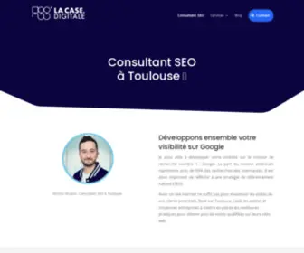Casedigitale.fr(Consultant SEO) Screenshot