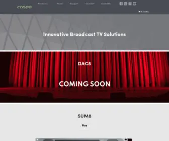 Casee.tv(Innovative Broadcast TV Optical Fiber Solutions) Screenshot