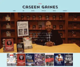 Caseengaines.com(Caseen Gaines) Screenshot