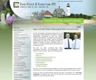 Caseestatelaw.com(Cape Cod MA Estate Planning Attorney) Screenshot