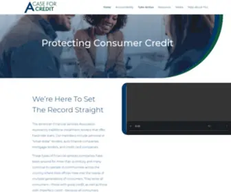 Caseforcredit.com(A Case For Credit) Screenshot