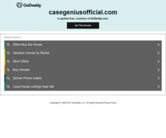 Casegeniusofficial.com(CASE GENIUS OFFICIAL) Screenshot