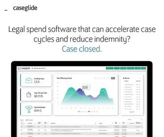 Caseglide.com(Litigation Management and Analytics Software) Screenshot