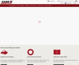 Caseih.co.nz(Case IH New Zealand) Screenshot