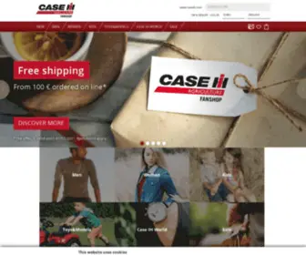 Caseihshop.com(Case IH Fanshop) Screenshot