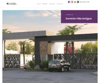 Casel.com.mx(Casas selectas) Screenshot