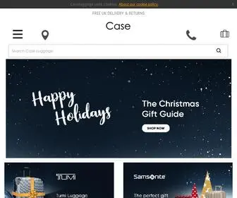 Caseluggage.com(FREE UK DELIVERY & RETURNS) Screenshot