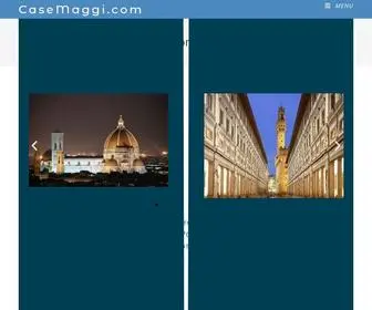 Casemaggi.com(Holiday vaction rentals Portovenere and Firenze (Florence)) Screenshot