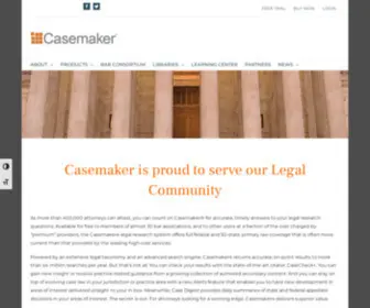 Casemakerlegal.com(Casemaker has joined Fastcase) Screenshot