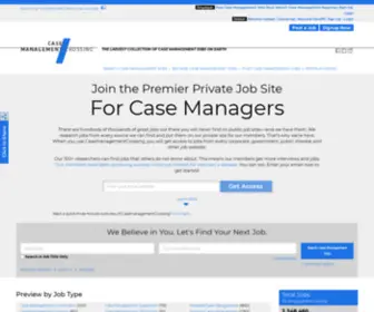 Casemanagementcrossing.com(Case Management Jobs) Screenshot