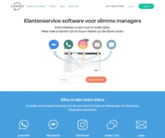 Casengo.nl(Klantenservice en helpdesk) Screenshot