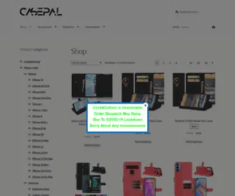 Casepal.ie(Mobile Phone Cases & Accessories In Ireland) Screenshot
