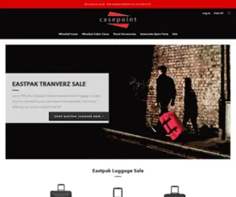 Casepoint.co.uk(Casepoint Luggage & Bags) Screenshot