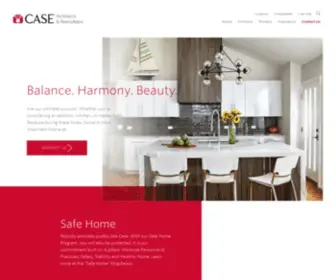 Caseremodeling.com(Home Remodeling Contractors & Designers) Screenshot