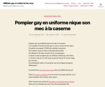 Caserne-Gay.com(Caserne Gay) Screenshot