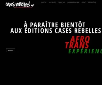 Cases-Rebelles.org(Accueil) Screenshot