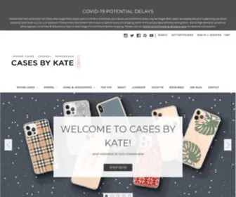 Casesbykate.com(Cases By Kate) Screenshot