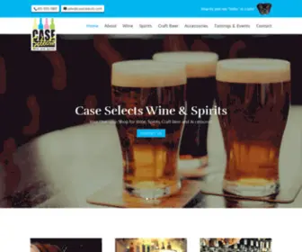 Caseselects.com(Case Selects Wine & Spirits) Screenshot