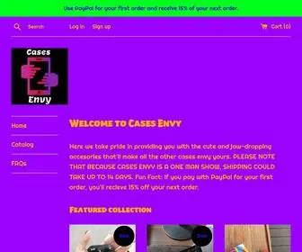 Casesenvy.com(Cases Envy) Screenshot