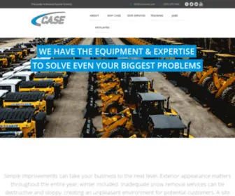 Casesnow.com(The Leader in National Exterior Services) Screenshot