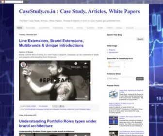 Casestudy.co.in(Case Study) Screenshot