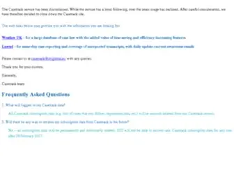 Casetrack.com(Casetrack) Screenshot