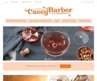 Caseybarber.com(Food writer) Screenshot