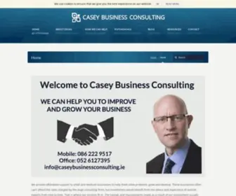 Caseybusinessconsulting.ie(Business Consulting) Screenshot