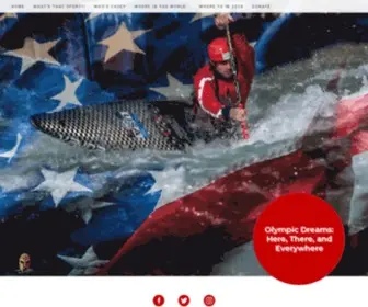 Caseycanoe.com(Olympic Dreams) Screenshot