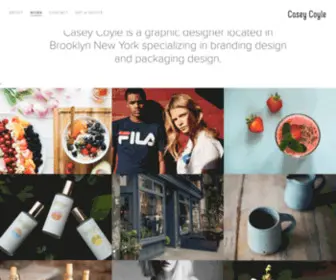 Caseycoyle.com(Casey Coyle Design) Screenshot