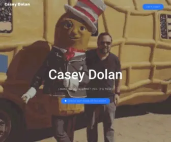 Caseydolan.com(Casey Dolan) Screenshot