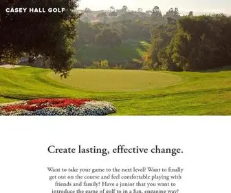 Caseyhallgolf.com(Casey Hall Golf) Screenshot