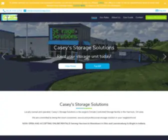 Caseysstorage.com(Climate Controlled Self Storage Units near Harrison) Screenshot