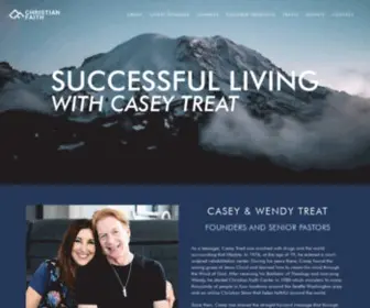 Caseytreat.org(Kingdom Culture with Casey Treat) Screenshot