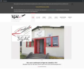 Casgac.com(Aéroclub proche de Paris) Screenshot