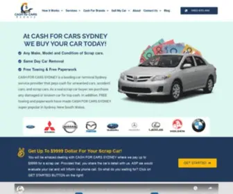 Cash-Cars.sydney(Cash for Cars Sydney up to $10) Screenshot