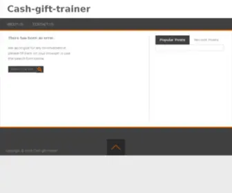 Cash-Gift-Trainer.com(Cash Gifting Programs) Screenshot