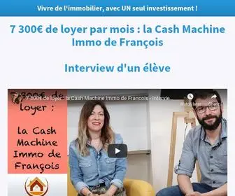 Cash-Machine-Immo.fr(Cash Machine Immo) Screenshot