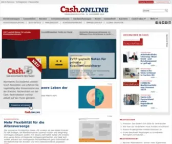 Cash-Online.de(Finanznachrichten auf Cash.Online) Screenshot