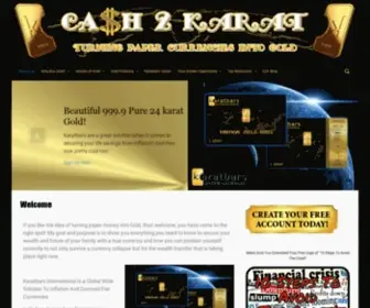 Cash2Karat.com(Cash 2 Karat) Screenshot