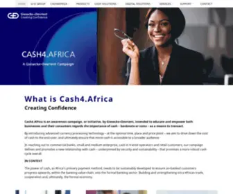 Cash4.africa(Cash management and money counting machines) Screenshot