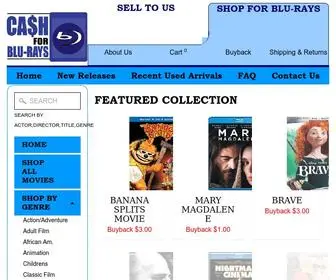 Cash4Blurays.com(Please Log In) Screenshot