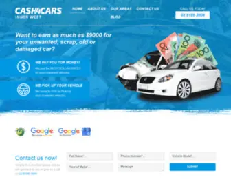 Cash4Carsinnerwest.com.au(Cash for Cars Inner West) Screenshot