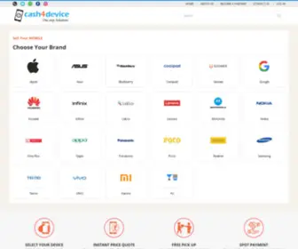 Cash4Device.com(Sell old Mobile Phone) Screenshot