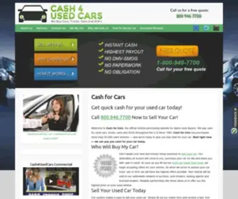 Cash4Usedcars.com(Cash for Cars) Screenshot