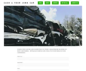 Cash4Yourjunkcar.com(Cash for Junk Cars) Screenshot