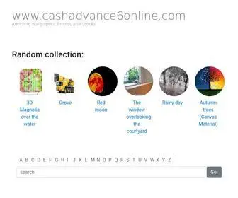 Cashadvance6Online.com(Wallpapers by category) Screenshot