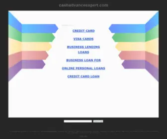 Cashadvanceexpert.com(cashadvanceexpert) Screenshot